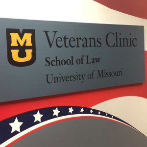Mizzou Law Veterans Clinic logo