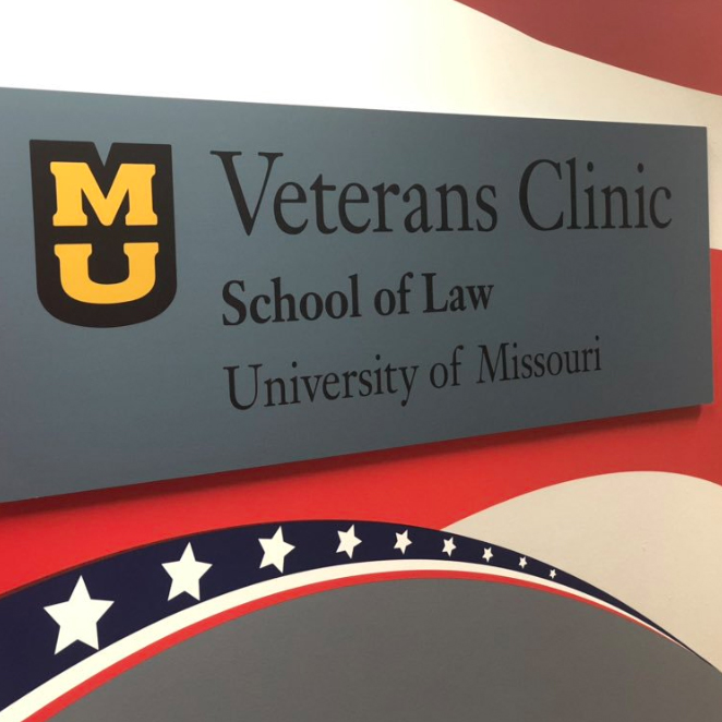 Mizzou Law Veterans Clinic logo