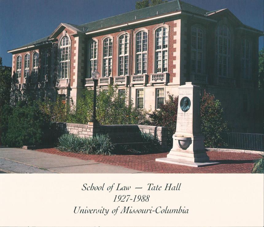 Mizzou School of Law Moves to Tate Hall