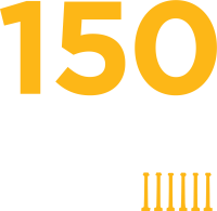 Mizzou Law 150th anniversary logo