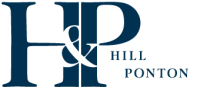 hill & ponton logo