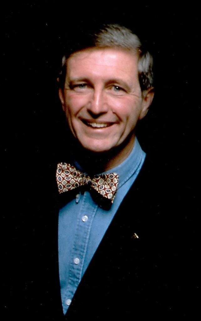 a photo of tim heinsz wearing a bow tie