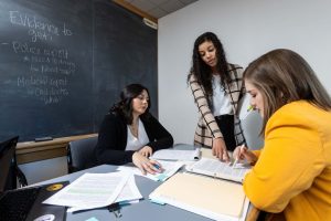 director Danielle Dodd instructs students