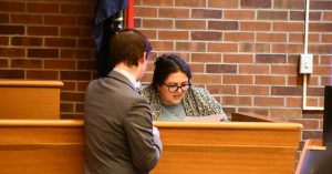CPC students conduct a mock hearing